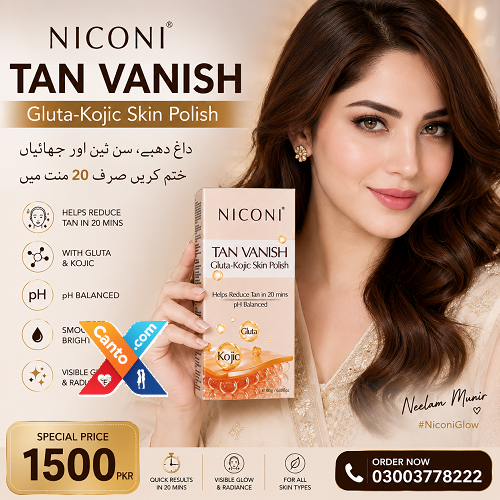 Niconi Tan Vanish Gluta Kojic Skin Polish Price In Gujrat | 03003778222